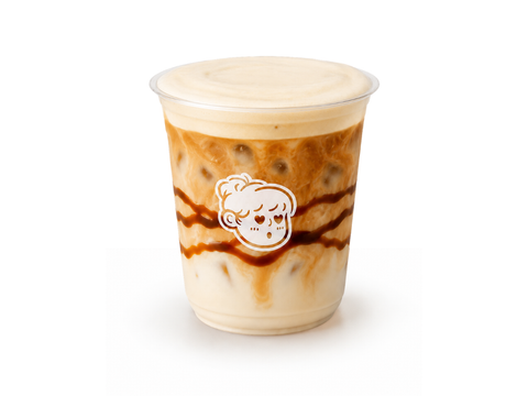 ICED COFFEE LATTE CARAMEL! 🍮